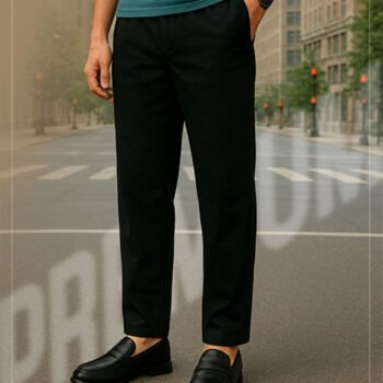 Premium Micro Stitch Pajama – Black